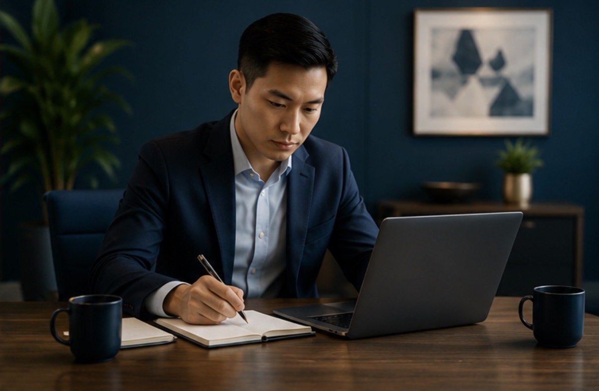 A planning conversation between an advisor and client